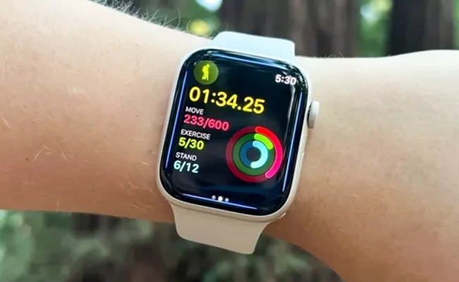 watchOS 9 در apple watch series 8